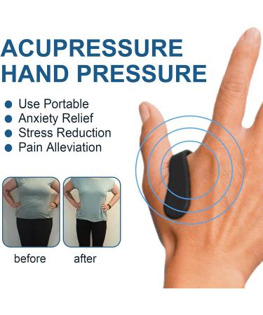 Fukamou Acupressure Clip - Portable Relief for Headaches Migraines & Tension | Natural Acupressure Tool (1 Piece) - International Shipping Available - Buy Online on GoSupps.com