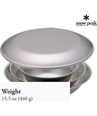 Snow Peak Tableware Set L - Premium Camping Tableware Set for One - Buy Online on GoSupps.com