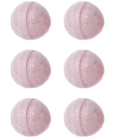 Pomegranate Mini Scoop Bath Bomb Fizz - Exfoliate and Moisturize Your Skin - 6 Pack - Buy Online on GoSupps.com