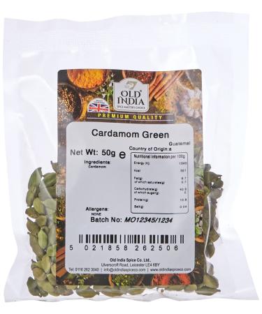 Old India Cardamom Green 50g 50 g (Pack of 1) - Buy Online on GoSupps.com