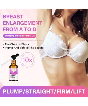 Natural Breast Enhancement Oil - Herbal Bust Firming & Lifting Cream for All Skin Types - 30ml - Buy Online on GoSupps.com