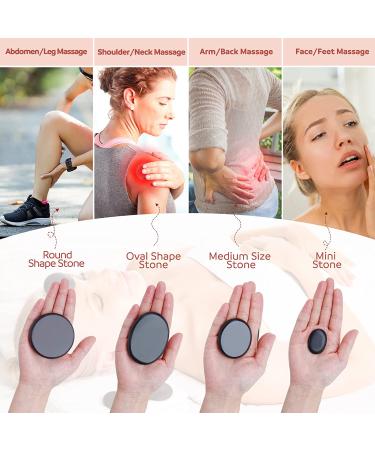 20-Piece Hot Rocks Massage Kit with Portable Warmer - Basalt Stones for Spa Therapy Massage - Buy Online on GoSupps.com