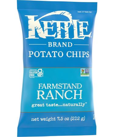 Kettle Brand Croustilles de pommes de terre Farmstand Ranch 212 6 g - Buy Online on GoSupps.com