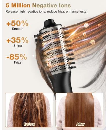 7MAGIC Hair Dryer Brush & 6-in-1 Multi Styler - Ionic Technology for Fast Drying & Versatile Styling | 110V 1200W | Perfect for All Hair Types - Buy Online on GoSupps.com