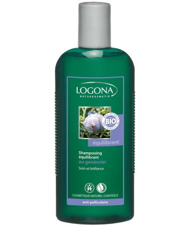 Logona - 1003shaequi - Hair Care and Beauty - Balancing Shampoo with ORGANIC Juniper - 250 ml