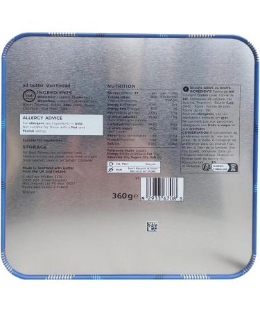 M&S All Butter Scottish Shortbread - Petticoat Tails Tin 360g - Buy Online on GoSupps.com