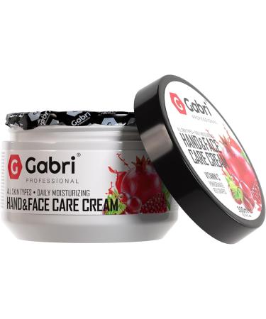 Gabri Hand & Face Care Cream 2in1 300ml | Instantly Boosts Moisture Levels Creates a Protective Layer & Prevents Moisture Loss | Daily Moisturising for All Skin Types (Pomegranate & Grapes) - Buy Online on GoSupps.com
