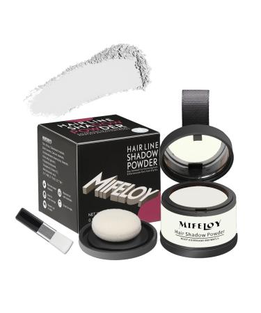 Mifeloy MIFELOY Invisible Hair Root Powder for Men Women Immediate Effect for Thickening Hair Hide Thin Areas Bald Grey White