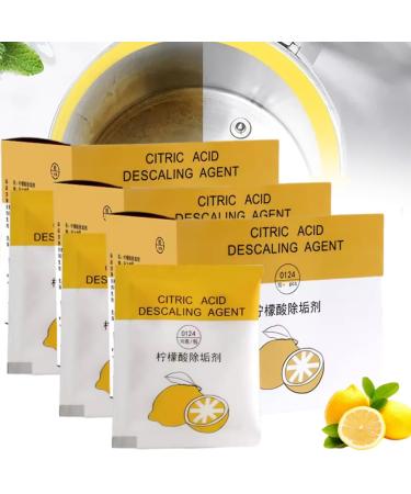 Citric Acid Scale Remover-Citric Acid Descaling Agent Multi-Purpose Descaler Citric Acid Powder Cleaning Kettle Descaler Limescale Cleaner (3Boxes-36bags)