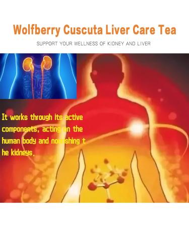 Goji Berry Cuscuta Health Tea Chinese Liver Care Tea Men s Essentials Five Flavors Goji Berry Tea Individual Tea Bags Support Kidney Health & Boost Energy (3pcs) - Buy Online on GoSupps.com