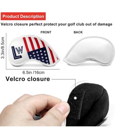 Patriotism Golf Lob Wedge Cover - Fits Taylor Made, Callaway, Ping - 1pc LW Headcover - Buy Online on GoSupps.com