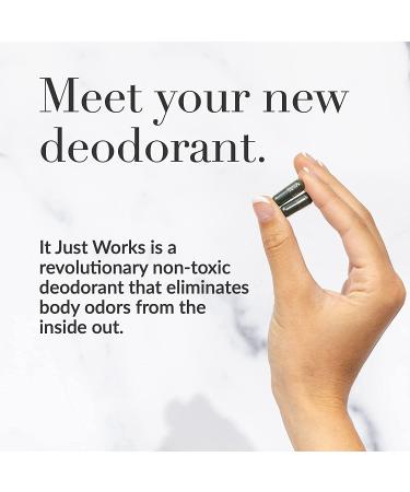 All Natural Full Body Deodorizing Supplement | Vegan & Organic | 30 Capsules - Buy Online on GoSupps.com