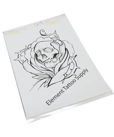 Spirit Tattoo Stencil Thermal Transfer Paper - 100 Sheets - 8.5 x 11 Inch - Buy Online on GoSupps.com