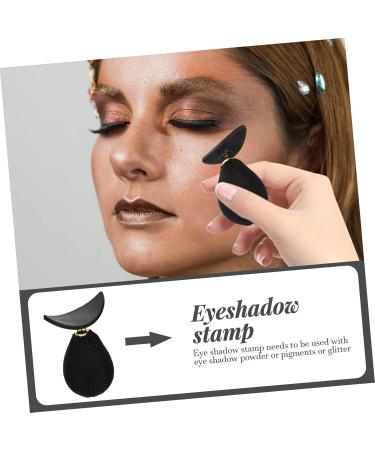 SKISUNO Fashion Lazy Eye Shadow Gel Accessories Applicator Silicone Seal Durable Easles Stamp Guide Convenient Make Crease - Buy Online on GoSupps.com
