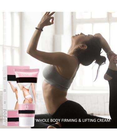 Flat Belly Firming Cream - Skin Tightening Lotion for Stomach Thighs & Arms | 2.1 fl.oz - Moisturizing Body Cream for Women & Men - Buy Online on GoSupps.com