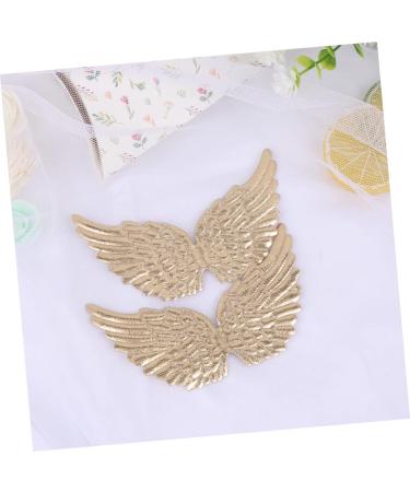 TEHAUX 36 pcs Favors Girl Embroidery Embellishment Cute Accessary Prop Stamping Vintage Glitter Easter Girls Backpack Goldenx3pcs 12.5*7cmx3pcs - Buy Online on GoSupps.com