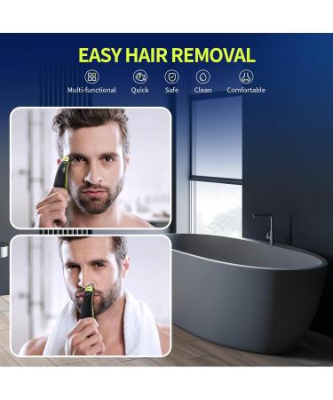 YINKE Nose Hair Trimmer Replacement Heads for One Blade - 3PCS | Dual Edge Blades for Easy Cleansing | Fits QP2520 QP2630 QP2724 QP2734 QP2834 | Waterproof & Gifts for Men - Buy Online on GoSupps.com