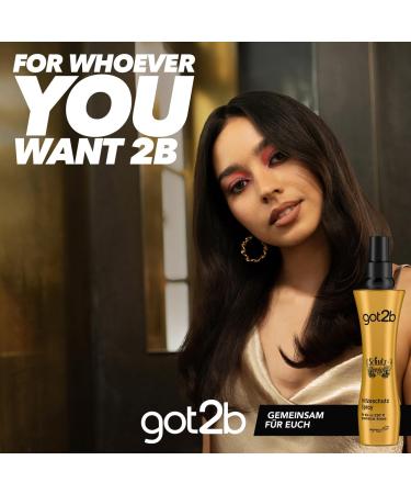 GOT2B Guardian Angel Heat Protect Spray 200ml - Protects Hair up to 230 C Glossy Finish Styling Lotion - 6-Pack - Buy Online on GoSupps.com