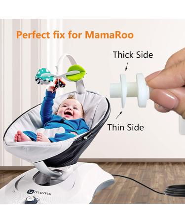 Replacement Parts for 4moms mamaRoo 1026 - Mobile Attachment Connector Toy Bar Conversion & Spacer in White - Buy Online on GoSupps.com
