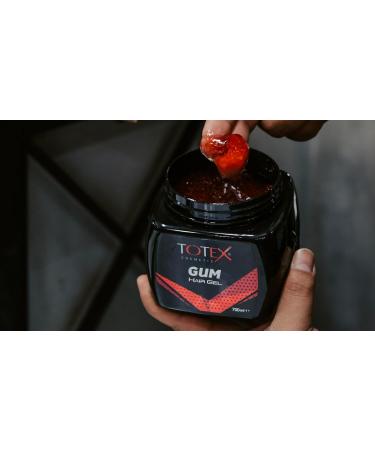 Totex Hair Styling Gum Gel - Ultra Strong Edge Control Red Hair Gel 250ml | International Shipping Available - Buy Online on GoSupps.com