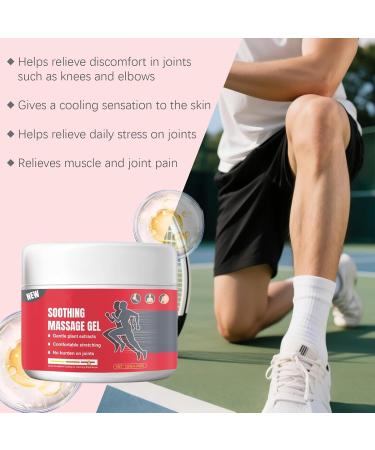 Gel de massage apaisant 120 g - Formule v g tale double sensation de fra cheur et de chaleur. Gel non collant absorption rapide id al pour le confort des articulations et des muscles. - Buy Online on GoSupps.com