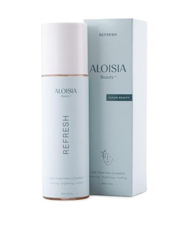 REFRESH Jade Purifying Cleanser - All Skin Types Emollients & Ceramides for Brighter Skin - 6.7 Oz - Buy Online on GoSupps.com