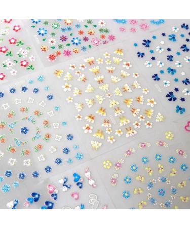 50 Leaves 3D Design Nail Stickers | Self-Adhesive 3D Nail Art for DIY | Perfect for Manicure Phone Cases & Gifts - Buy Online on GoSupps.com