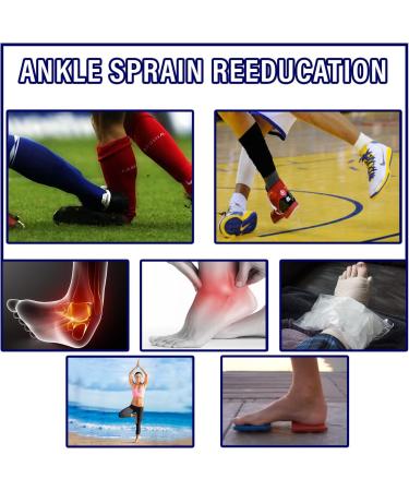 CELAFORME Ankle Foot Exerciser - Single Leg Balance Board for Sprained Ankle, Plantar Fasciitis Stretcher, Ankle Stabilizer, Foot Strengthener, Posture Corrector - Buy Online on GoSupps.com