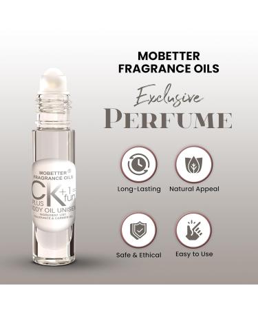 MOBETTER FRAGRANCE OILS C Plus K Plus One Equals Fun Unisex Body Oil 1/3 oz roll on Glass Bottle C Plus K Plus One Equals Fun 0.33 Fl Oz (Pack of 1) - Buy Online on GoSupps.com