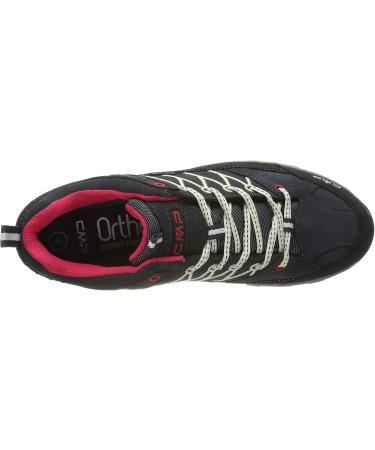 CMP Women's Rigel Low Hiking Shoes - Waterproof Trekking Footwear 40 EU - Anthracite & Off White - Buy Online on GoSupps.com