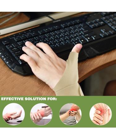 Buy Wrist Brace with Thumb Support - Arthritis Pain Relief & Compression Sleeve for Optimal Comfort - Buy Online on GoSupps.com