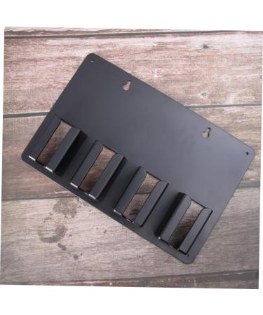 Beavorty Hair Cutting Organizer Hairdressing Tool Storage Holder Rack Hair Brush Holder Rack Salon Clippers Hair Styling Tools Storage Rack for Hairdressing Tool Coat Hanger Electric 30*20cm Black - Buy Online on GoSupps.com