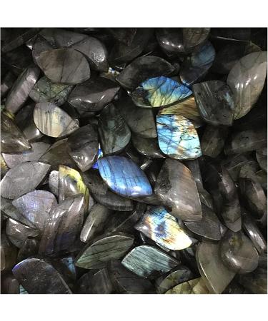 Natural Crystal Rough Nature Lightning Blue and Yellow Labradorite Stone Crystal Moonstone Rough Polished Crystal Jewelry Pendant Accessories Natural Stone Stone Mineral Specimen - Buy Online on GoSupps.com