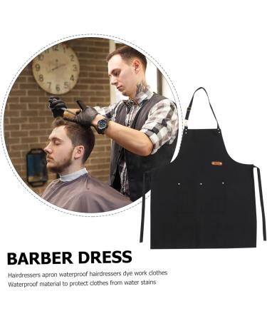 DOITOOL Barber Apron Restaurant Aprons Polyester Apron Cooking Aprons Overalls for Men Apron for Men Grilling Accessories Kitchen Apron Fabric Men and Women Barbecue Work Clothes - Buy Online on GoSupps.com