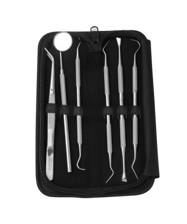 6 Pcs Dental Care Kit Tooth Filling Repair Set Stainless Steel Dental Tools for Men Women Kids and Pet Care