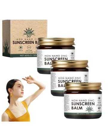 Beef Tallow and Zinc Sun Balm - Waterproof and non-greasy suitable for all skin types