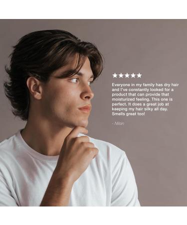 CRVFT Daily Leave-in Conditioner for Men | 30 Day Oil Supply | Hair Moisturizer & Oil for Dry/Damaged Hair | 3oz Scented Hair Care - Buy Online on GoSupps.com