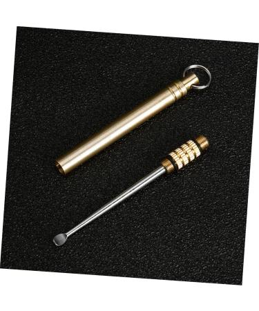 FRCOLOR 2pcs Titanium Alloy Ear Picks - Portable Ear Wax Cleaner Tools | Effective Ear Spoon & Earwax Remover - Buy Online on GoSupps.com