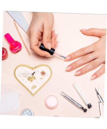 Premium Mikinona Manicure Tools Set | Heart Resin Nail Makeup Palette & Mixing Plates for Flawless Nails - Buy Online on GoSupps.com