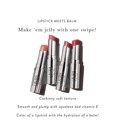 LAURA GELLER NEW YORK Jelly Balm: Moisturizing Tinted Lip Balm - In the Buff - Buy Online on GoSupps.com