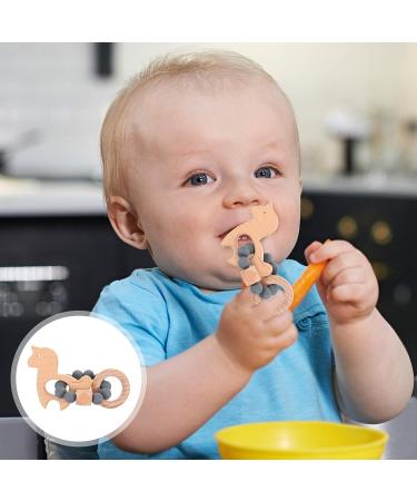 Healifty Silicone Rabbit Chew Training Teether for Baby Molar Relief - Dark Blue 10x6.5x2cm - Buy Online on GoSupps.com