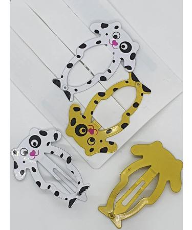 Girls Snap Hair Clips Set - Cute Metal Hair Accessories for Baby Toddlers - Buy Online on GoSupps.com