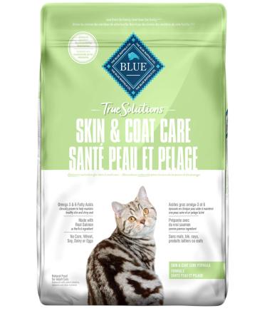 Blue Buffalo True Solutions Natural Adult Dry Cat Food Skin and Coat Care 15-lb Skin & Coat Care Dry Cat Food - Lg Bag
