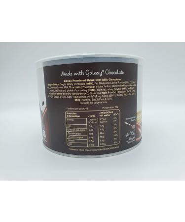 Galaxy Instant Hot Chocolate Powder 1kg Tin. By Limitless Essentials - Buy Online on GoSupps.com