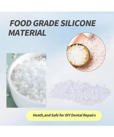 Temporary Tooth Repair Kit - Moldable Denture Beads Tweezers & Tools for DIY Dental Fixes - 50g - Buy Online on GoSupps.com