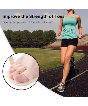 Keenso Toe Straightener Bunion Corrector - Three Hole Design for Crooked Hammer & Claw Toes - Buy Online on GoSupps.com