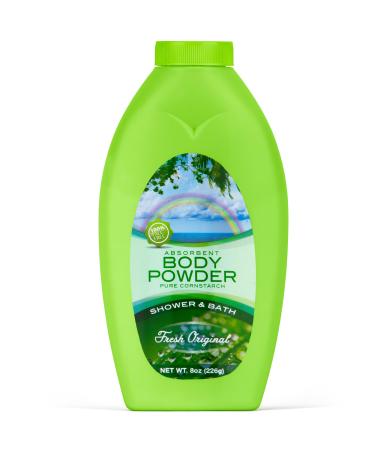 R-NEU Body Bath Powder for Women 100% Talc-Free Original Fresh Breeze Dusting Powder Extra Large Bottle 8oz
