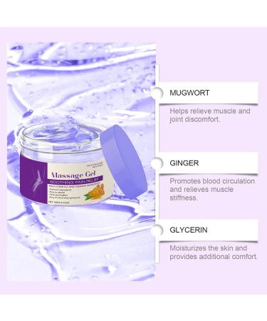 Soothing Gel Relieving Body Cream 100 Grams Gel for Relief of Muscles and Joints in Back Knee Foot Shoulder Neck Hand Ankle Hip Elbow - Buy Online on GoSupps.com