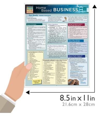 QuickStudy Home Based Business - Buy Online on GoSupps.com