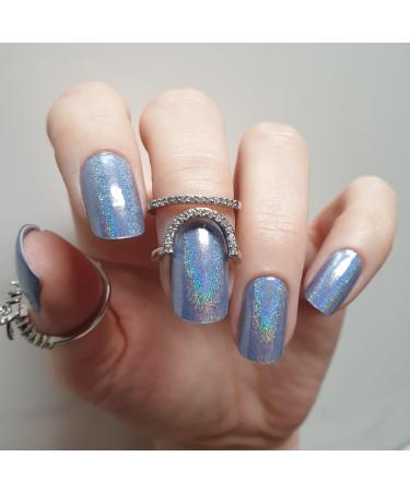 Zaubern gel4Home- UV-Wraps UV-Nagelfolien Gel Nail Wraps semi cured gel nails (Rainbow Shadow)